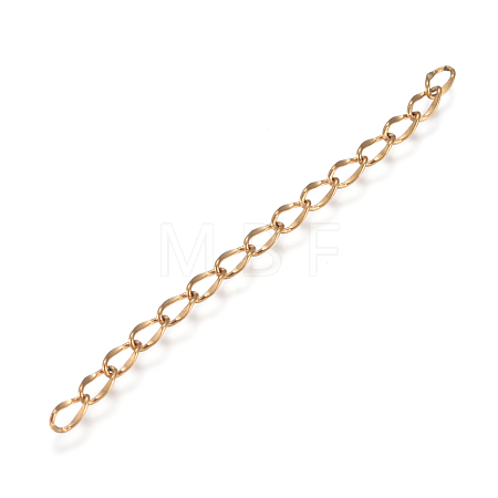 Ion Plating(IP) 304 Stainless Steel Chain Extender STAS-I147-01G-1