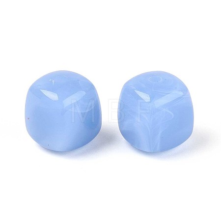 Opaque Acrylic Beads OACR-ZX006-33F-1