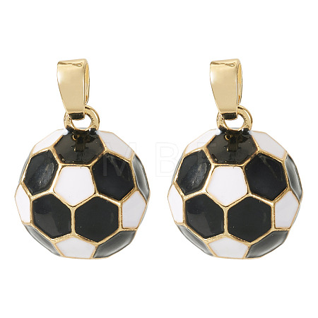 2Pcs Brass Enamel Charms KK-TA0008-66-1