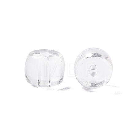 Transparent Glass Beads GLAA-F117-01E-1