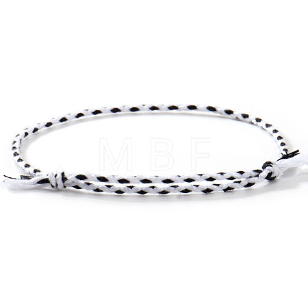 Bohemian Cotton Cord Braided Bracelets IT3177-26-1