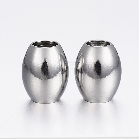 Tarnish Resistant 304 Stainless Steel Spacer Beads STAS-H376-57-1