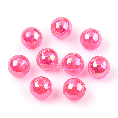 Transparent Acrylic Beads MACR-T046-01C-16-1