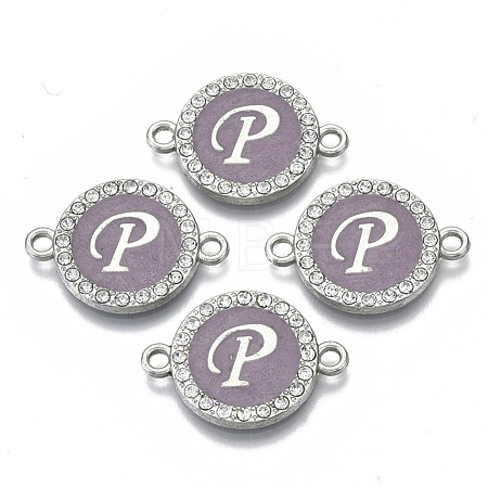 Alloy Enamel Links Connectors ENAM-TAC0003-01S-01P-1