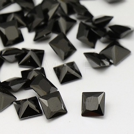 Cubic Zirconia Cabochons ZIRC-M004-4x4mm-008-1