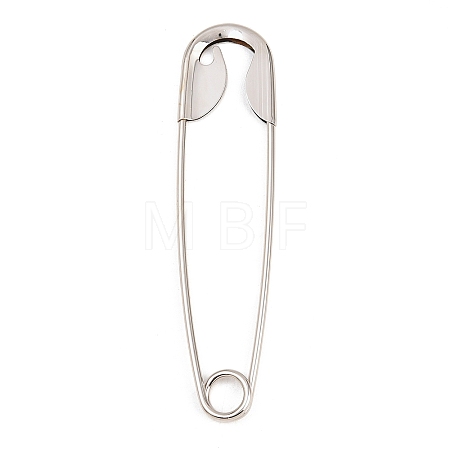 Iron Extra Large Safety Pin Brooches LS-IFIN-P043-01P-1
