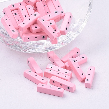 Spray Painted Alloy Multi-Strand Links PALLOY-G268-M01-011-1