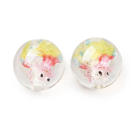 Transparent Resin Beads RESI-C073-01B-1