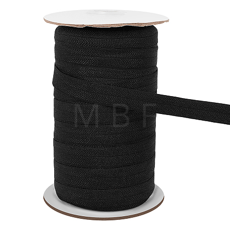 Flat Polyester Folding Elastic Cord OCOR-WH0120-55A-1