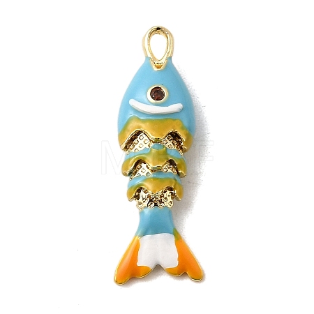 Rack Plating Brass Pendants KK-A268-05G-A05-1