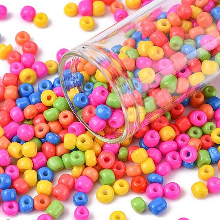 6/0 Glass Seed Beads SEED-T005-10-1