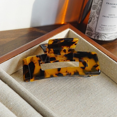 Cellulose Acetate(Resin) Claw Hair Clips PW-WGE4026-04-1