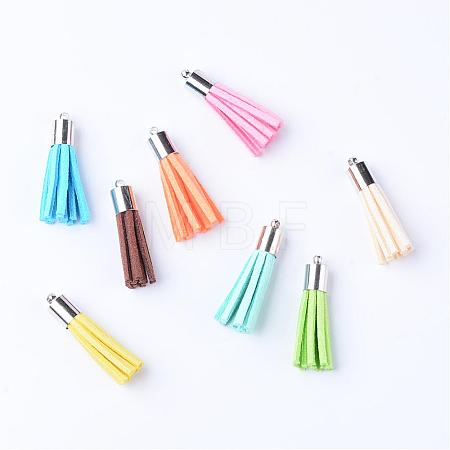Faux Suede Tassel Pendant Decorations FIND-T004-A-1