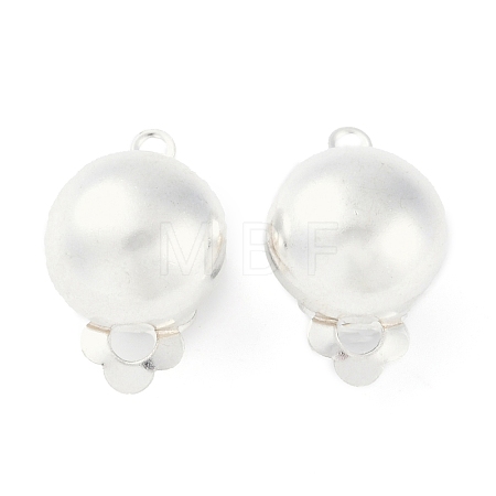 Brass Earring Findings KK-E031-S-1