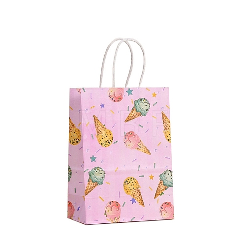 Ice Cream Kraft Paper Bags PW-WGC5197-06-1