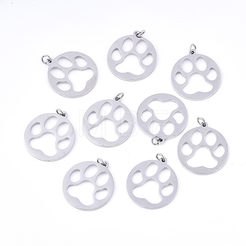 Non-Tarnish 304 Stainless Steel Pendants STAS-S116-043P-1