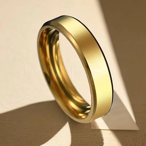 Titanium Steel Finger Rings for Unisex WG3BF6E-05-1