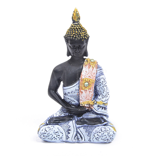 Resin Buddha Figurines WG98327-06-1