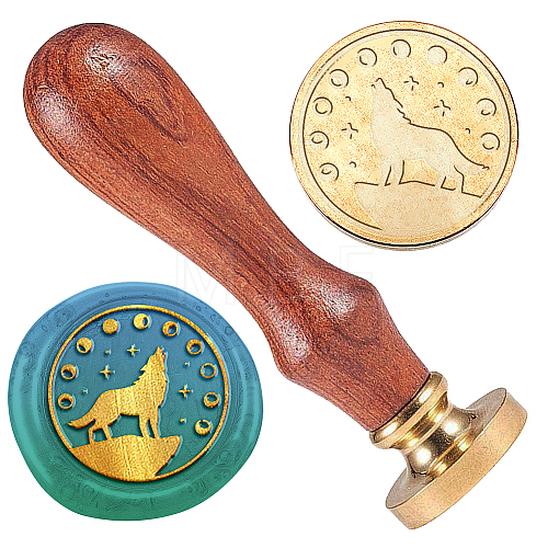 Wax Seal Stamp Set AJEW-WH0208-1077-1