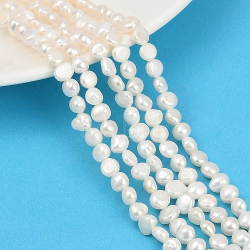 Natural Cultured Freshwater Pearl Beads Strands PEAR-P064-19G-06A-1