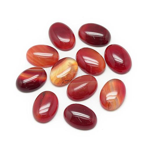 Natural Agate Cabochons G-R415-13x18-01-1