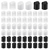 81Pcs 3 Colors Plastic Press Cap DIY-GO0003-41-1