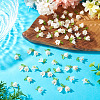 60Pcs 3 Styles ABS Plastic Imitation Pearl & Acrylic Pendants PALLOY-TAC0280-5