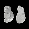 Natural Quartz Crystal Carved Healing Figurines G-B062-04F-3