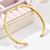 304 Stainless Steel Rhinestone Bangles for Women BJEW-Z092-13G-3