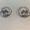 Alloy Hoop Earrings FS-WG4BE07-01-1-4
