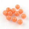 Round Imitation Gemstone Acrylic Beads OACR-R029-8mm-13-1