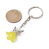 Angel Acrylic & Alloy Pendant Keychain KEYC-JKC00597-05-2