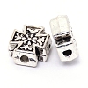 Tibetan Style Alloy Beads TIBEB-TAC0001-02AS-RS-2