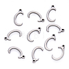 201 Stainless Steel Charms STAS-R105-C-2