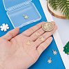 6Pcs 925 Sterling Silver Charms PALLOY-PH01951-3