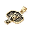 304 Stainless Steel Pendants STAS-Z126-07AG-2