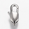 316 Surgical Stainless Steel Lobster Claw Clasps STAS-Z013-01C-2