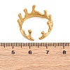 Marine Animal Theme 304 Stainless Stee Open Cuff Rings RJEW-Q005-01F-G-3