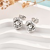 304 Stainless Steel Stud Earrings EJEW-S246-06P-1