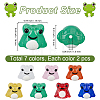 14Pcs 7 Colors Frog Home Decorations LAMP-PA0001-71-2
