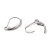 304 Stainless Steel Leverback Earring Findings STAS-K233-04P-3