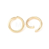 Brass Open Jump Rings KK-G604-08G-04-2