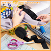 8 Yards Polyester Non Slip Knitted Elastic Cord SRIB-BC0001-25-5