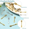 60Pcs 2 Colors Tibetan Style Alloy Pendants FIND-YW0012-97-5