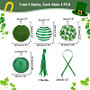 Saint Patrick's Day Theme Foam Ball Pendant Decorations AJEW-WH0317-93B-2