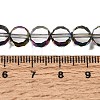 Electroplated Transparent Glass Beads Strands GL-CBA98F0-06A-03-4