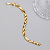 Brass Link Chain Bracelets for Women WG7C619-02-1