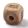 Natural Wood Constellation Beads WOOD-M002-11-1