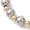 304 Stainless Steel Beaded Bracelats for Women BJEW-JB12795-3