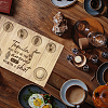 Wood Shot Glasses Tray AJEW-WH0422-004-6